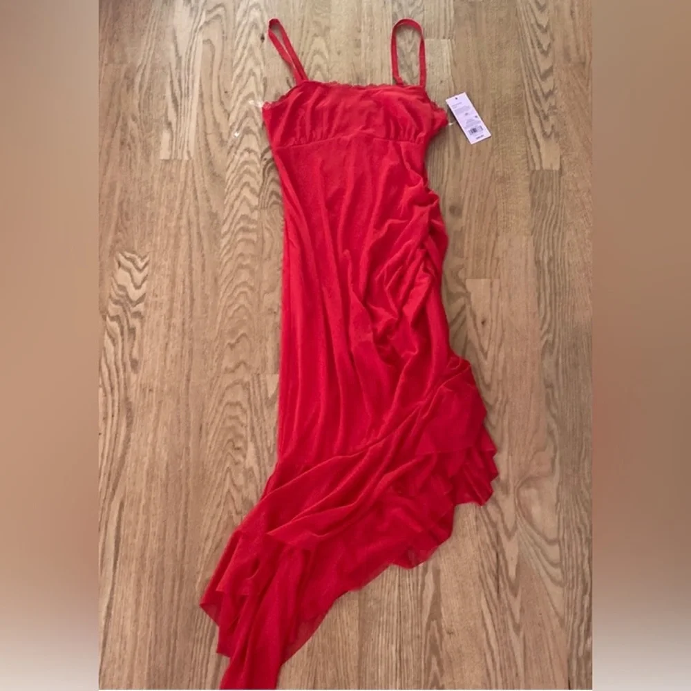 NWT! Wild Fable Sleeveless Midi Mesh Dress - Picture 5 of 6